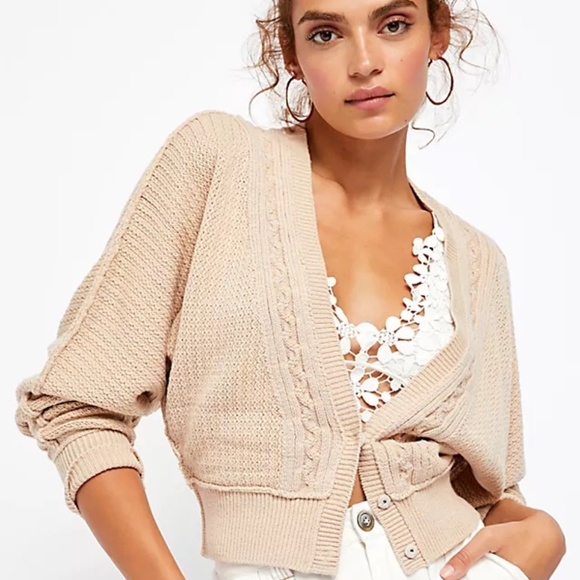 Free People Moon River cardigan - Picture 1 of 4